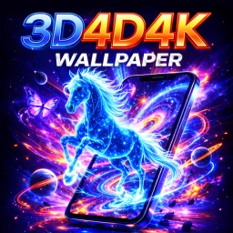 Biểu tượng 3D 4D 4K Live Wallpaper